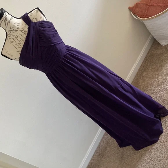 Alfred Angelo | Dresses | Promformal Dress Purple Eggplant Size 6 Worn By  Woman 54 | Poshmark